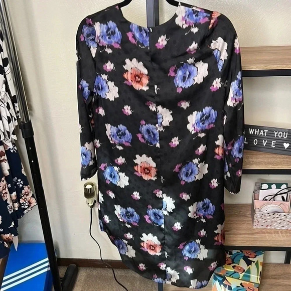 TOPSHOP Floral Shift Dress size 4 NEW - Picture 2 of 8